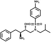 4-amino-N-(2R,3S)(3-amino-2-
hydroxy-4-phenylbutyl)-N-isobutylbenzenesulfonamide