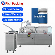 ZH 120W Pharmaceutical Tube Bottle Cartoning Machine