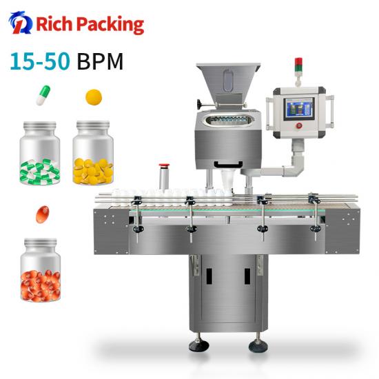 8 Channel Capsule Tablet Bottling Machine
