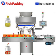 Capsule Tablet Counter And Filler Machine