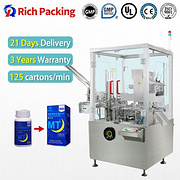 120L Automatic Box Packing Cartoning Machine
