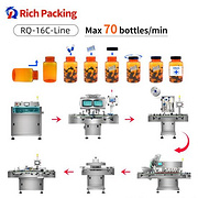 RQ-16C Automatic Capsule Tablet Counting Machine Line