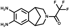 2,3,4,5-Tetrahydro-3-(trifluoroacetyl)-1,5-methano-1H-3-benzazepine-7,8-diamine