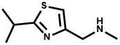 2-Isopropyl-4-(methylaminomethyl)thiazole
