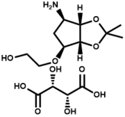 2-[[(3aR,4S,6R,6aS)-6-amino-2,2-dimethyl-tetrahydro-3aH-cyclopenta[d][1,3]-dioxol-4-yl]oxy]-1-ethano