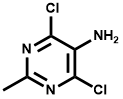 5-Amino-4,6-dichloro-2-methyl
pyrimidine