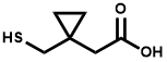 2-[1-(Mercaptomethyl)cyclopropyl]acetic acid