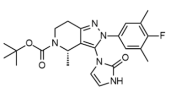 tert-Butyl (S)-2-(4-fluoro-3,5-dimethylphenyl)-4-methyl-3-(2-oxo-2,3-dihydro-1H-imidazol-1-yl)-2,4,6