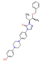 2-[(1S,2S)-1-ethyl-2-bezyloxypropyl]-2,4-dihydro-4-[4-[4-(4-hydroxyphenyl)-1-piperazinyl]phenyl]- 3H
