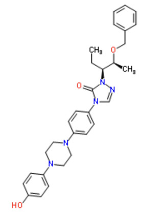 2-[(1S,2S)-1-ethyl-2-bezyloxypropyl]-2,4-dihydro-4-[4-[4-(4-hydroxyphenyl)-1-piperazinyl]phenyl]- 3H