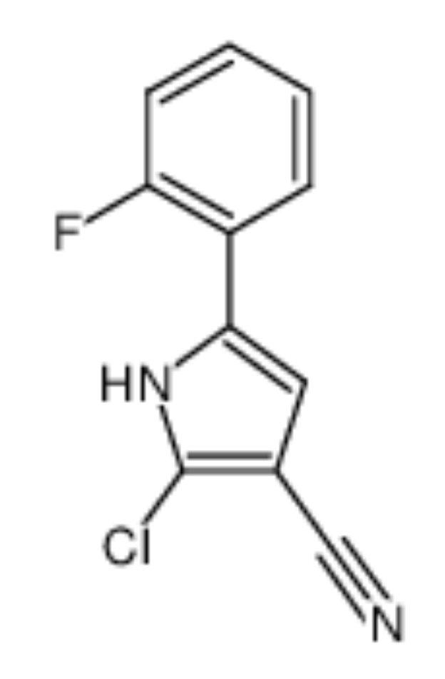2-chloro-5-(2-fluorophenyl)-1H-pyrrole-3-carbonitrile