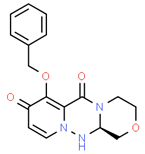 (R)-7-(benzyloxy)- 3,4,12,12a-tetrahydro- 1H-[1,4]oxazino[3,4- c]pyrido[2,1-f][1,2,4]- triazine-6,8-