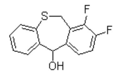 7,8-difluoro-6,11-dihydro-Dibenzo[b,e]thiepin-11-ol