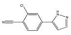 2-Chloro-4-(1H-Pyrazol-5-Yl)Benzonitrile