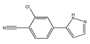 2-Chloro-4-(1H-Pyrazol-5-Yl)Benzonitrile