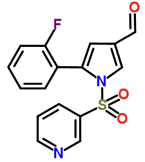 1H-Pyrrole-3-carboxaldehyde, 5-(2-fluorophenyl)-1-(3-pyridinylsulfonyl)-