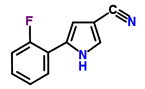 5-(2-fluorophenyl)-1H-pyrrole-3-carbonitrile