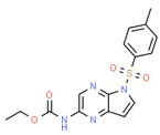 N-[5-[(4-Methylphenyl)sulfonyl]-5H-pyrrolo[2,3-b]pyrazin-2-yl]carbamic acid ethyl ester