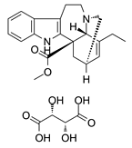 CATHARANTHINE TARTRATE