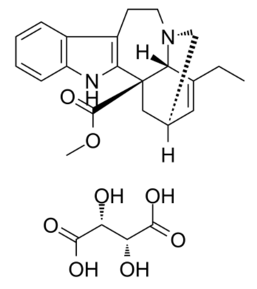 CATHARANTHINE TARTRATE