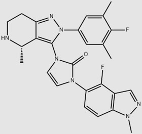 (S)-1-(4-Fluoro-1-methyl-1H-indazol-5-yl)-3-(2-(4-fluoro-3,5-dimethylphenyl)-4-methyl-4,5,6,7-tetrah