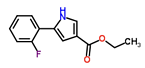 1H-Pyrrole-3-carboxylic acid, 5-(2-fluorophenyl)-, ethyl ester