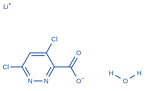3-Pyridazinecarboxylic acid, 4,6-dichloro-, lithium salt, hydrate (1:1:1)