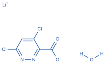 3-Pyridazinecarboxylic acid, 4,6-dichloro-, lithium salt, hydrate (1:1:1)