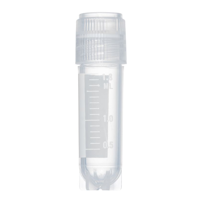 1.8ml /2ml Plastic Frozen Test Tubes External Cryovials For School Scientific Laboratory Usages