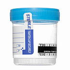 Disposable Hospital Urine Testing Cup 90ml Specimen Stool Container