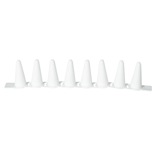 0.1ml 8-Strip Pcr Tube Plastic Transparent Pcr Strip Tubes