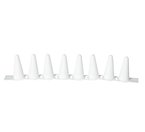 0.1ml 8-Strip Pcr Tube Plastic Transparent Pcr Strip Tubes