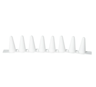 0.1ml 8-Strip Pcr Tube Plastic Transparent Pcr Strip Tubes