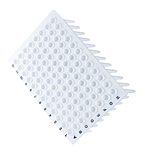 Non Skirted PCR Plate 0.1ml White Color Pcr Plate