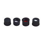 NOKE Screw Cap, Polypropylene Cap 8mm-15mm With PTFE Silicone Septa
