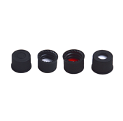 NOKE Screw Cap, Polypropylene Cap 8mm-15mm With PTFE Silicone Septa