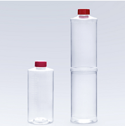Roller Bottle 2 Liter 850 Cm² Culture Area Plain Surface Vented Cap TC Treated Sterile