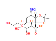 2-((3aR,4S,6R,6aS)-6-amino-2,2-dimethyltetrahydro-3ah
-cyclopenta[d][1,3]dioxol-4-yloxy)ethanol L-ta