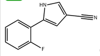 5-(2-fluorophenyl)-1H-pyrrole-3-carbonitrile