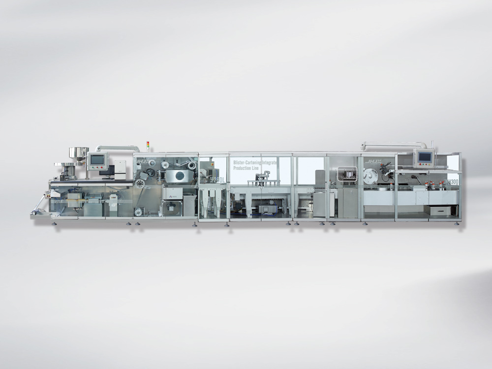 DPH260L-DXH300 Roller Type (AL/PL) Blister / Cartoning integrated production line
