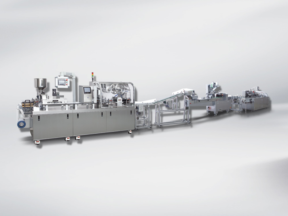 DPP-260H/DZB-250D/DXH-130 Blister/Pillow type / Cartoning machine production line