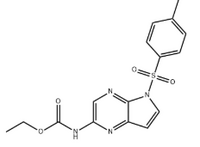 N-[5-[(4-Methylphenyl)sulfonyl]-5H-pyrrolo[2,3-b]pyrazin-2-yl]carbamic acid ethyl ester