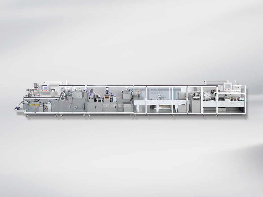 DPHR260L-DXH300 Roller Type (AL/PL/AL) Blister/Cartoning Integrated Production