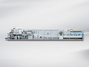 DPH400K/L+DXH600 roller blister/carton packing Integrated Machine