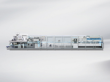 DPH400K/L+DXH600 roller blister/carton packing Integrated Machine