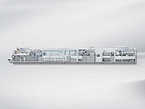 DPH260L-DWB500H-DXH300 Roller blister /pillow/ Cartoning integrated production line