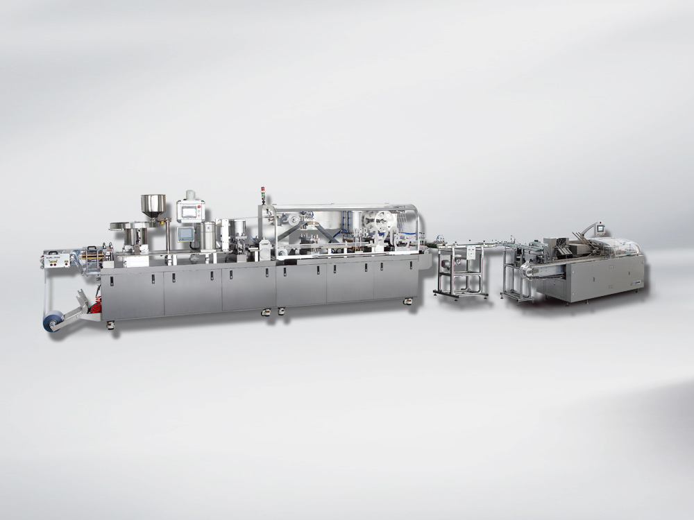 DPR-320G /DXH-130 Blister and  Cartoning machine production line
