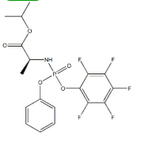 2. N-[(S)-(2,3,4,5,6-pentafluorophenoxy)phenoxyphosp 2 horyl]-L-alanine isopropyl ester
