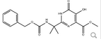 4-pyrimidinecarboxylic acid, 1,6-dihydro-5-hydroxy-2-[1-methyl-1-[[(phenylmethoxy)carbonyl]amino]eth
