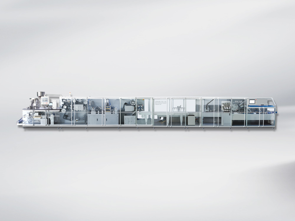 DPHR4O0K/L+DXH400 Bliser /Carton Packaging Integrated Machine
